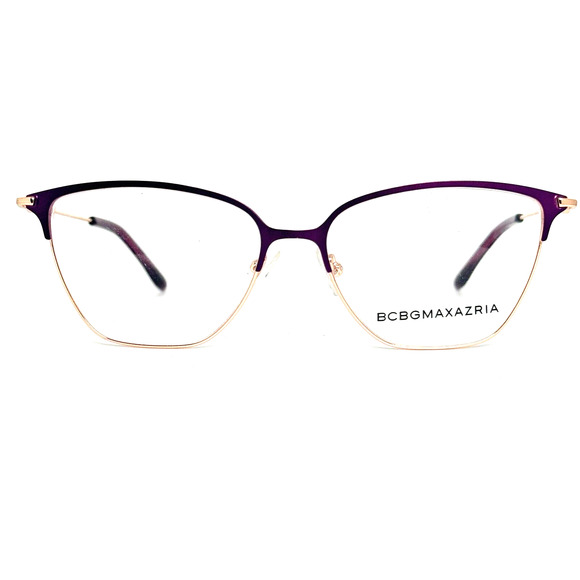 BCBGMAXAZRIA HENLEY Purple Rose‎ Gold Eyeglasses Frame 54-15-135mm B40mm H13529 main image 7